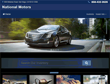 Tablet Screenshot of natmotors.com